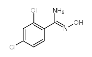 2,4-DICHLORO-N'-HYDROXYBENZIMIDAMIDE Structure