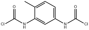 Tolylene-2,4-dicarbamic acid chloride structure