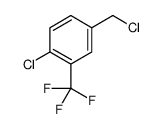 4-氯-3-(三氟甲基)苄氯结构式