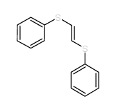 1,2-双(苯硫基)乙烯结构式