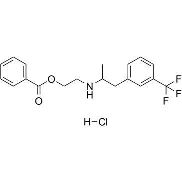 Benfluorex hydrochloride Structure