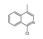 1-氯-4-甲基异喹啉结构式