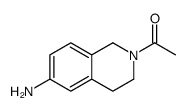 2-ACETYL-1,2,3,4-TETRAHYDROISOQUINOLIN-6-AMINE Structure