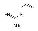prop-2-enyl carbamimidothioate结构式