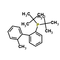 2-二-叔丁基磷-2'-甲基联苯结构式
