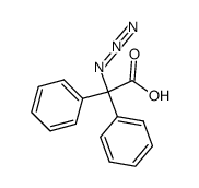 azido-diphenyl-acetic acid结构式
