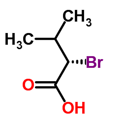(S)-2-溴-3-甲基丁酸结构式