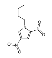 1-butyl-2,4-dinitropyrrole结构式