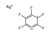 silver,1,2,3,4,5-pentafluorobenzene-6-ide Structure