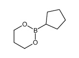 环戊基硼酸-1,3-丙二醇酯结构式