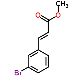 3-(3-溴苯基)-2-丙烯酸甲酯结构式