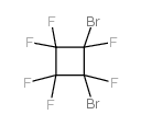 1,2-二溴六氟环丁烷结构式
