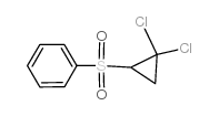 2,2-dichlorocyclopropyl phenyl sulfone Structure