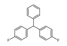 bis-(4-fluoro-phenyl)-phenyl-methane结构式