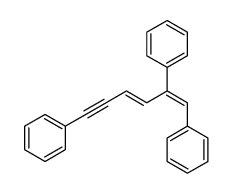 [(1E,3E)-1,6-diphenylhexa-1,3-dien-5-yn-2-yl]benzene Structure
