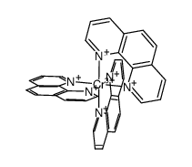 tris(1,10-phenanthroline)chromium(III) Structure