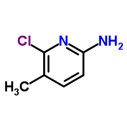 6-Chloro-5-methylpyridin-2-amine Structure