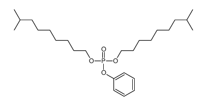 磷酸二异癸基苯酯结构式