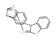 Copper,bis(2(3H)-benzothiazolethionato-N3,S2)- (9CI)结构式