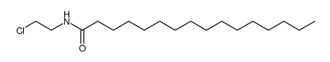 N-(2-chloroethyl)palmitamide结构式