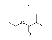ethyl 2-methylpropanoate anion lithium Structure