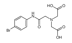 2,2'-({2-[(4-Bromophenyl)amino]-2-oxoethyl}imino)diacetic acid结构式