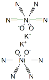tetracyano-nickelat dipotassium Structure