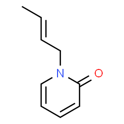 2(1H)-Pyridinone,1-(2E)-2-butenyl-(9CI) Structure
