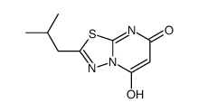 5-hydroxy-2-(2-methylpropyl)-[1,3,4]thiadiazolo[3,2-a]pyrimidin-7-one Structure