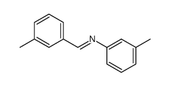 N-(3-methyl-benzylidene)-m-toluidine Structure