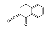 2-(oxomethylidene)-3,4-dihydronaphthalen-1-one Structure