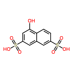 4-Hydroxy-2,7-naphthalenedisulfonic acid Structure