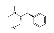 (1S,2S)-(+)-2-dimethylamino-1-phenyl-1,3-propanediol结构式