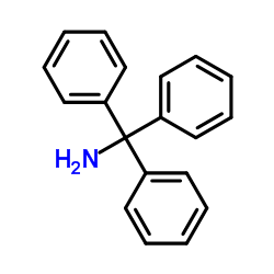Triphenylmethanamine structure