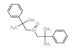 Stannane,bis(2-methyl-2-phenylpropyl)oxo- structure