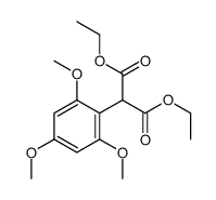 diethyl 2-(2,4,6-trimethoxyphenyl)propanedioate结构式