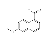 methyl 6-methoxynaphthalene-1-carboxylate Structure