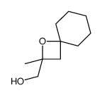 (2-methyl-1-oxaspiro[3.5]nonan-2-yl)methanol Structure