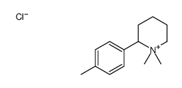1,1-dimethyl-2-(4-methylphenyl)piperidin-1-ium,chloride结构式