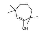 3,3,7,7-tetramethylazepan-2-one Structure