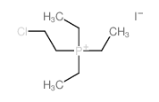2-Chloroethyl-triethyl-phosphanium Structure