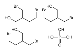 4-bromo-2-(bromomethyl)butan-1-ol,phosphoric acid Structure