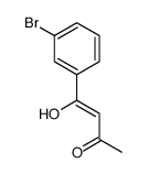 4-(3-bromophenyl)-4-hydroxybut-3-en-2-one结构式