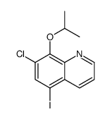 7-chloro-5-iodo-8-propan-2-yloxyquinoline Structure
