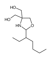 [2-heptan-3-yl-4-(hydroxymethyl)-1,3-oxazolidin-4-yl]methanol结构式