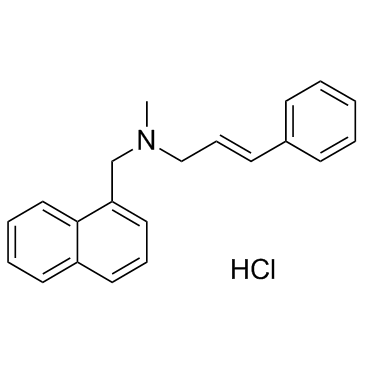 Naftifine hydrochloride structure