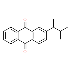 2-(1,2-dimethylpropyl)anthraquinone结构式