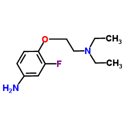 4-[2-(Diethylamino)ethoxy]-3-fluoroaniline Structure