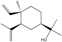(1R)-4β-Ethenyl-α,α,4-trimethyl-3β-(1-methylethenyl)cyclohexane-1β-methanol Structure