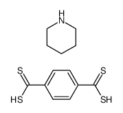 Bis(piperidinium)-tetrathioterephthalat Structure